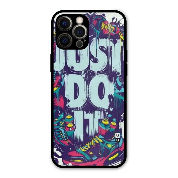 Do It Abstract Metal Back Case for iPhone 12 Pro Max