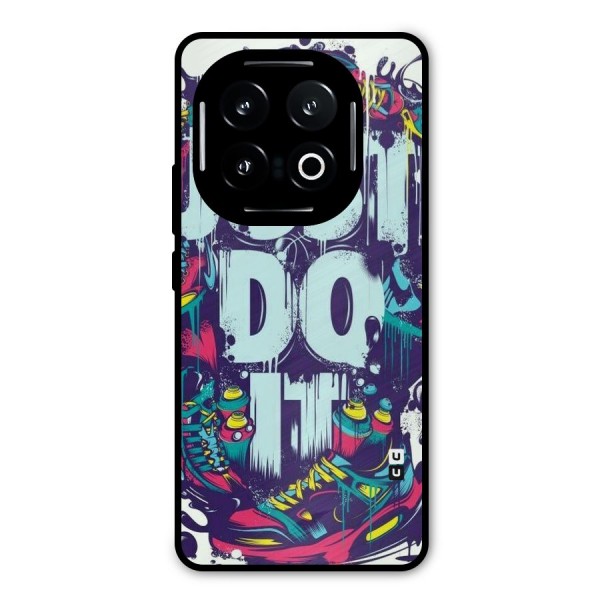 Do It Abstract Metal Back Case for iQOO 13