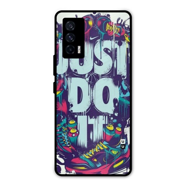 Do It Abstract Metal Back Case for iQOO 7 5G