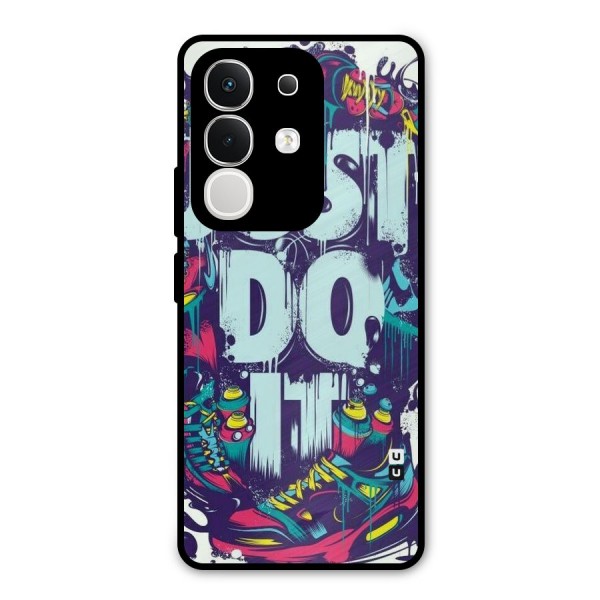 Do It Abstract Metal Back Case for iQOO Z10x