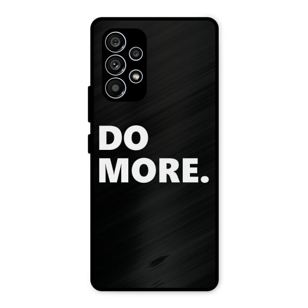 Do More Metal Back Case for Galaxy A53 5G