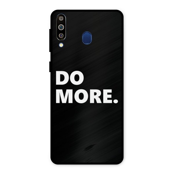 Do More Metal Back Case for Galaxy M30