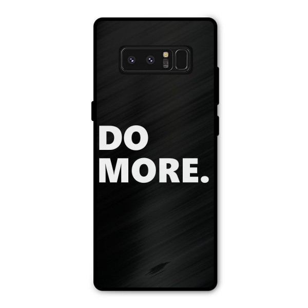 Do More Metal Back Case for Galaxy Note 8