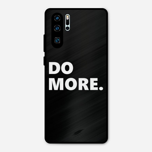 Do More Metal Back Case for Huawei P30 Pro