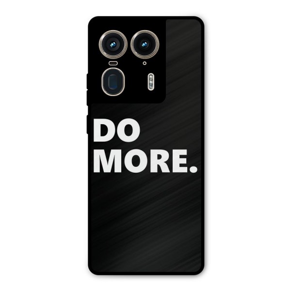Do More Metal Back Case for Motorola Edge 50 Ultra