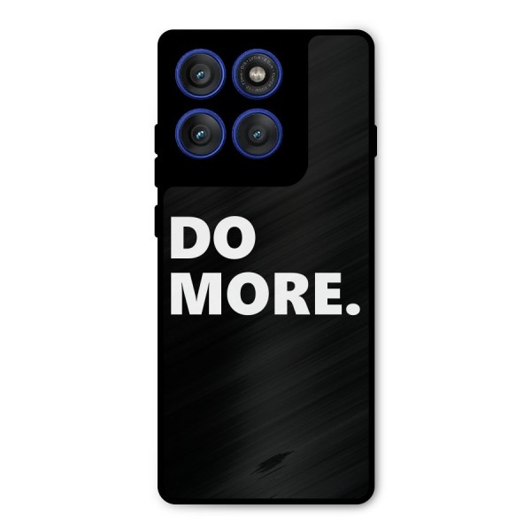 Do More Metal Back Case for Motorola Edge 60 Pro