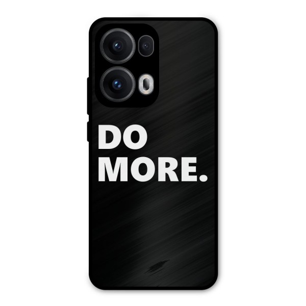Do More Metal Back Case for Oppo Reno13 Pro