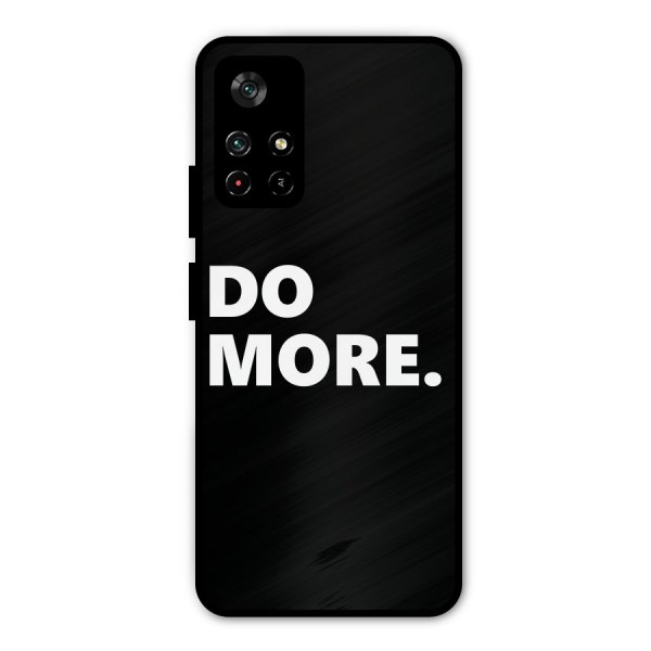 Do More Metal Back Case for Poco M4 Pro 5G