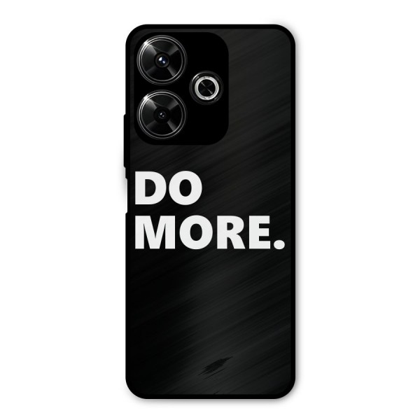 Do More Metal Back Case for Poco M6 Plus