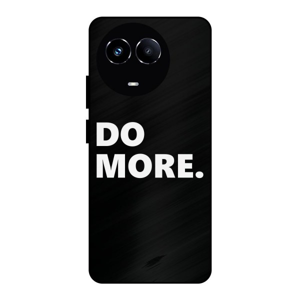 Do More Metal Back Case for Realme 11X