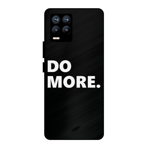Do More Metal Back Case for Realme 8 Pro
