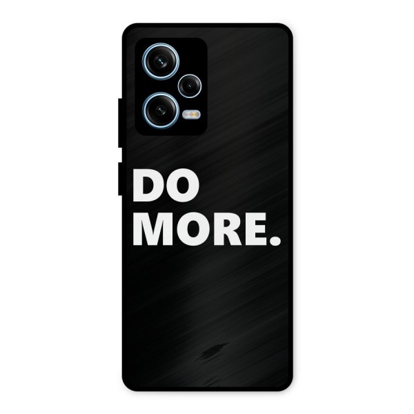 Do More Metal Back Case for Redmi Note 12 Pro
