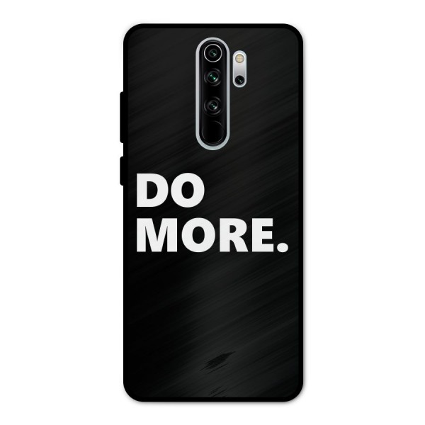 Do More Metal Back Case for Redmi Note 8 Pro