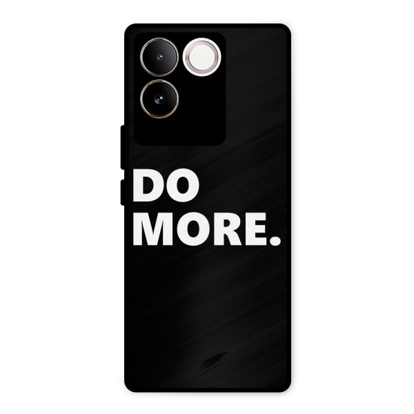 Do More Metal Back Case for Vivo T2 Pro
