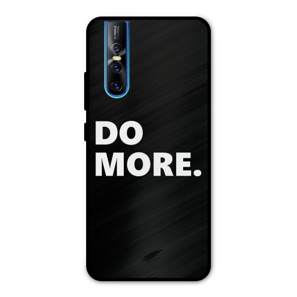 Do More Metal Back Case for Vivo V15 Pro