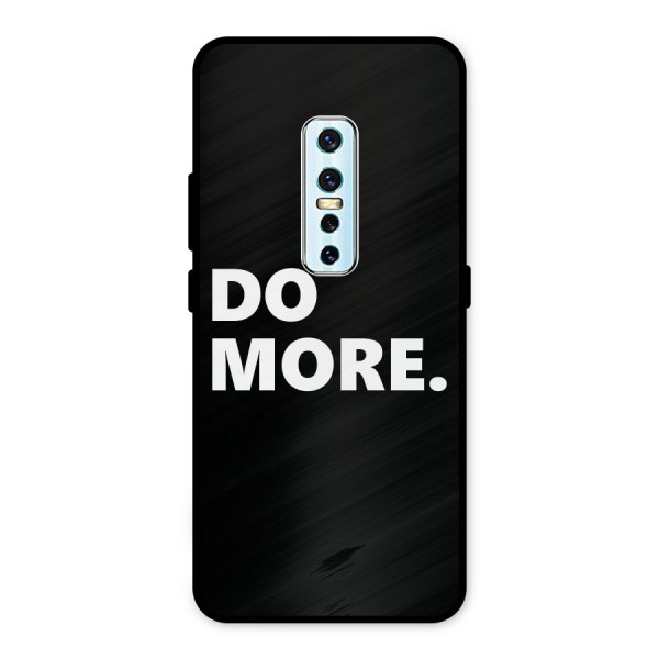 Do More Metal Back Case for Vivo V17 Pro