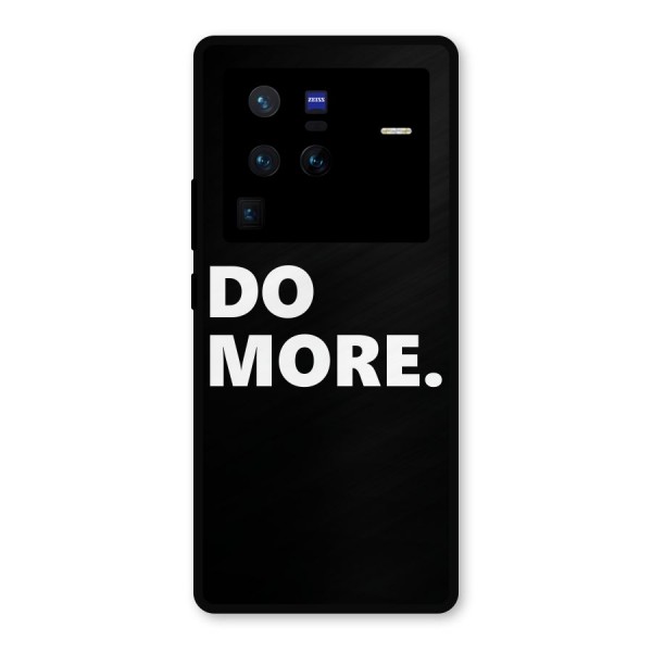 Do More Metal Back Case for Vivo X80 Pro