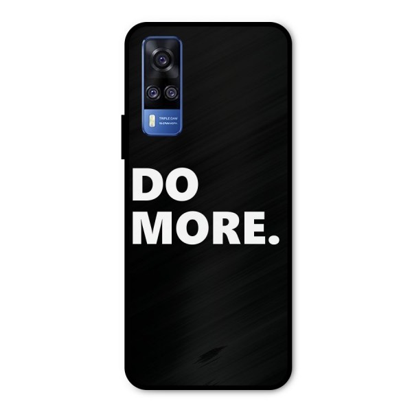Do More Metal Back Case for Vivo Y31