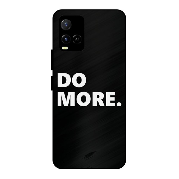 Do More Metal Back Case for Vivo Y33s