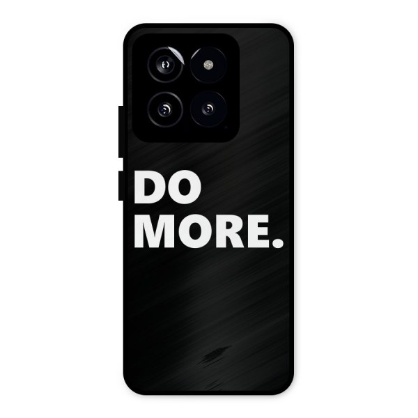 Do More Metal Back Case for Xiaomi 14