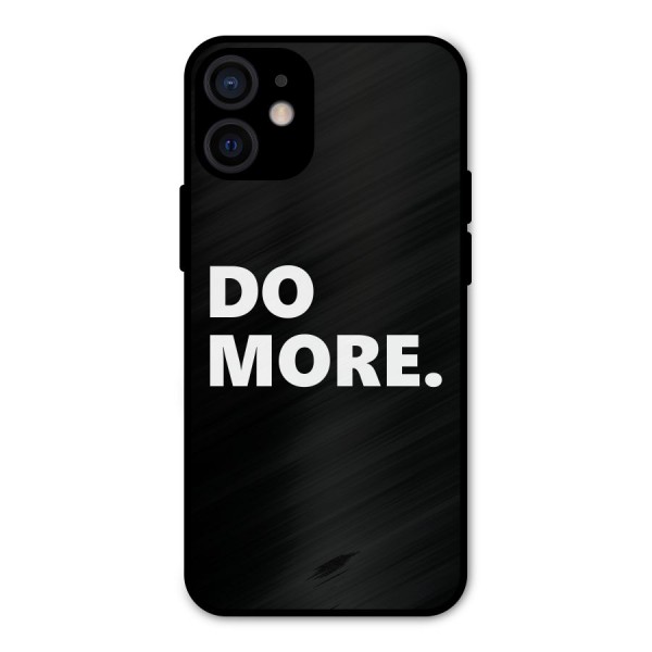 Do More Metal Back Case for iPhone 12 Mini