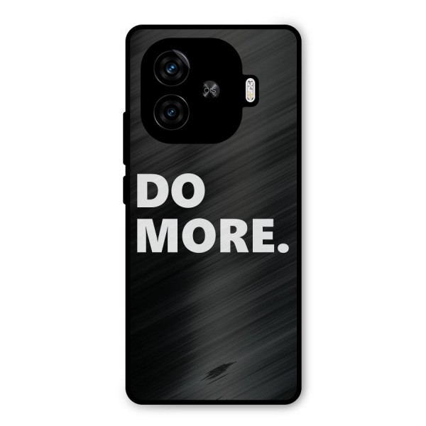 Do More Metal Back Case for iQOO Z9 Turbo