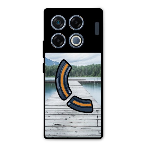 Dock River Metal Back Case for Infinix GT 20 Pro
