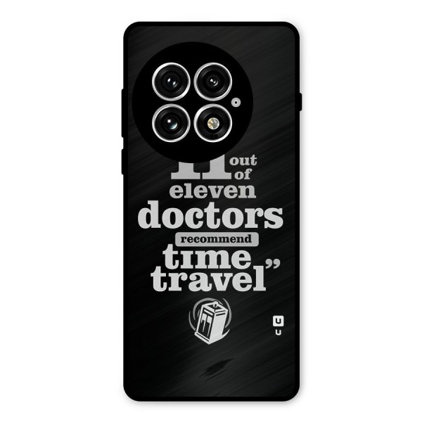 Doctors Recommend Time Travel Metal Back Case for OnePlus 13