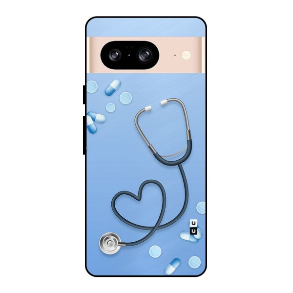 Doctors Stethoscope Metal Back Case for Google Pixel 8