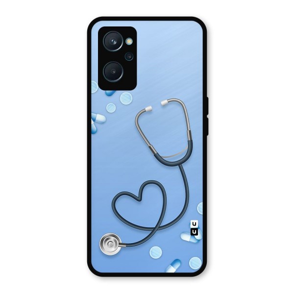 Doctors Stethoscope Metal Back Case for Realme 9i
