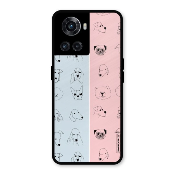 Dog Cat And Cow Metal Back Case for OnePlus 10R