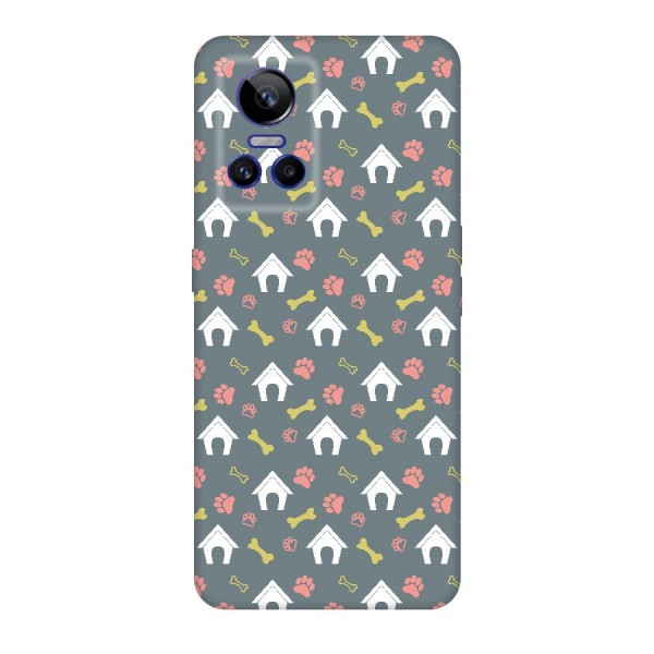 Dog Pattern Original Polycarbonate Back Case for Realme GT Neo 3