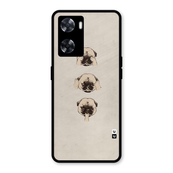 Doggo Moods Metal Back Case for Oppo A57 2022