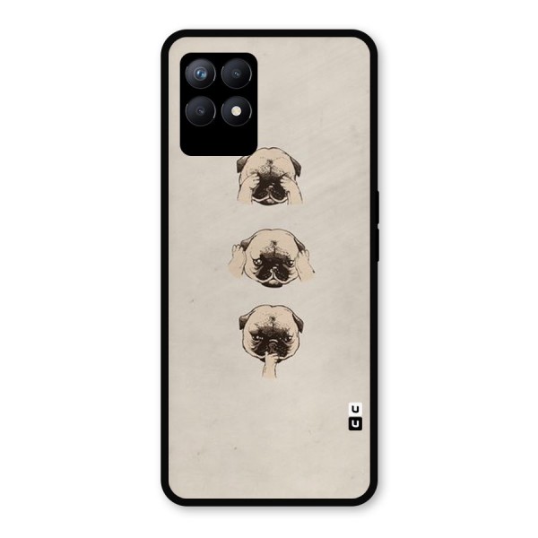 Doggo Moods Metal Back Case for Realme Narzo 50