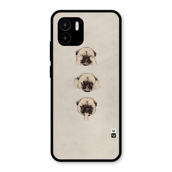 Doggo Moods Metal Back Case for Redmi A1