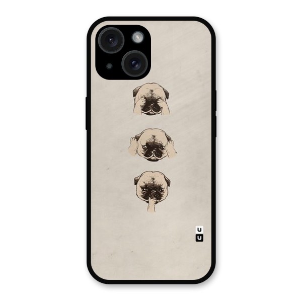 Doggo Moods Metal Back Case for iPhone 15