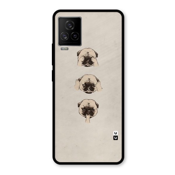 Doggo Moods Metal Back Case for iQOO 7 Legend 5G