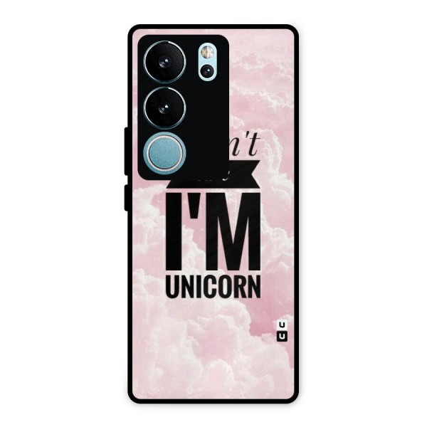 Dont Care Unicorn Metal Back Case for Vivo V29