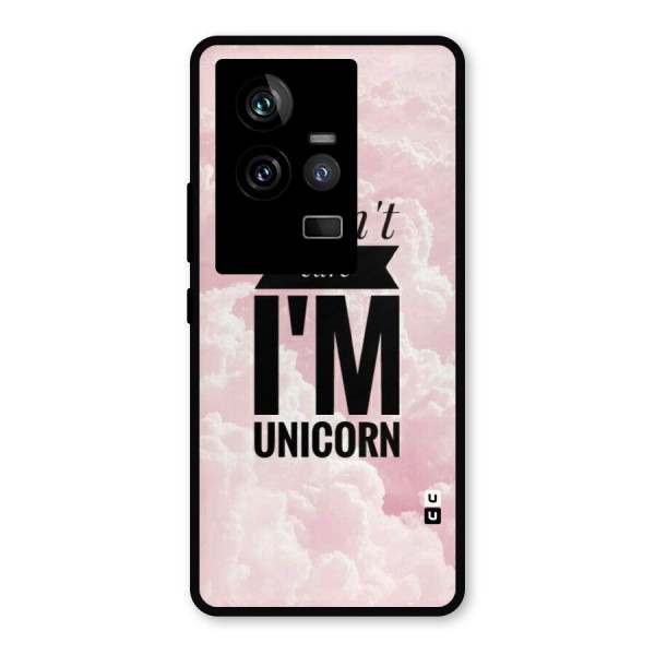 Dont Care Unicorn Metal Back Case for iQOO 11 5G