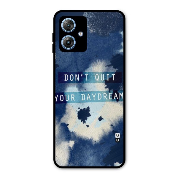 Dont Quit Metal Back Case for Moto G54