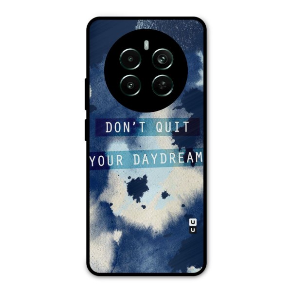 Dont Quit Metal Back Case for Realme Narzo 70 Pro