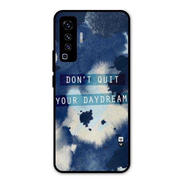 Dont Quit Metal Back Case for Vivo X50