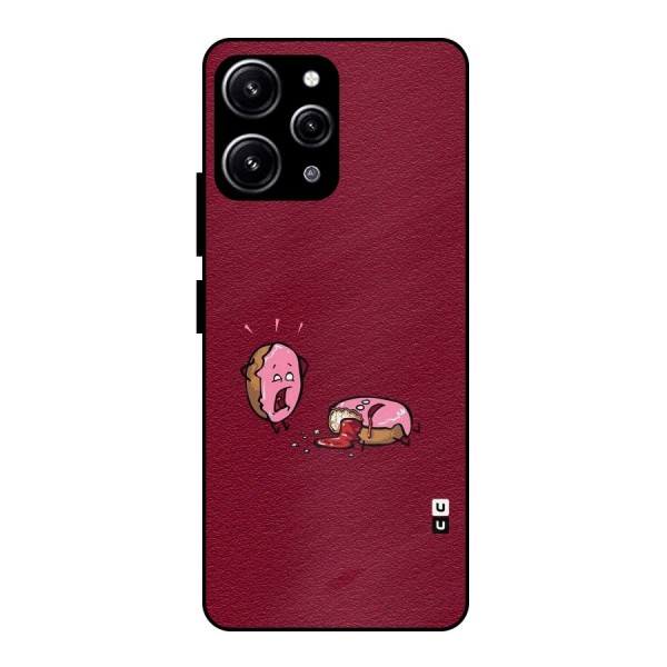 Donut Murder Glass Back Case for Redmi 12 4G