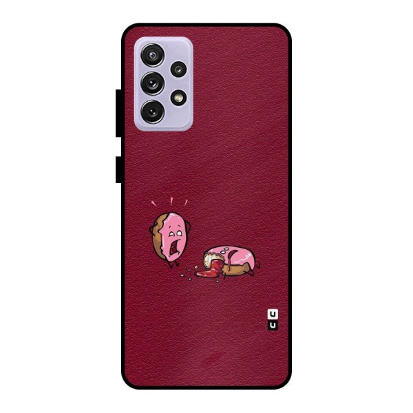 Donut Murder Metal Back Case for Galaxy A72