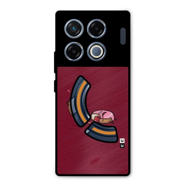 Donut Murder Metal Back Case for Infinix GT 20 Pro