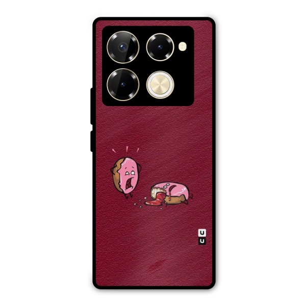 Donut Murder Metal Back Case for Infinix Note 40 Pro Plus