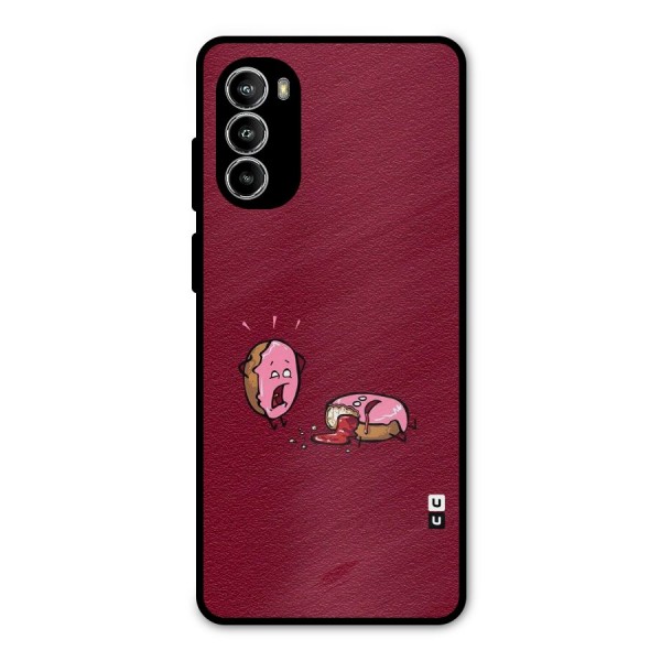 Donut Murder Metal Back Case for Moto G52