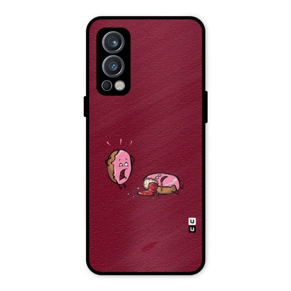 Donut Murder Metal Back Case for OnePlus Nord 2 5G