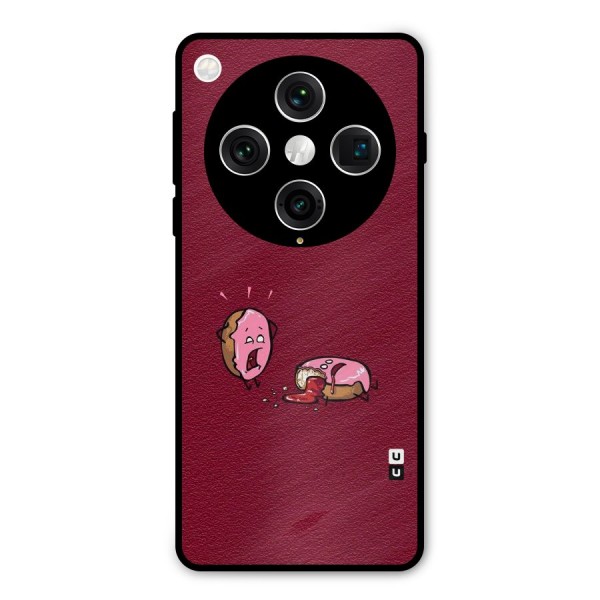 Donut Murder Metal Back Case for Oppo Find X8 Pro