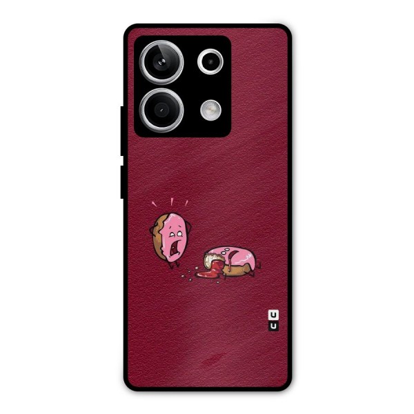 Donut Murder Metal Back Case for Redmi Note 13 5G